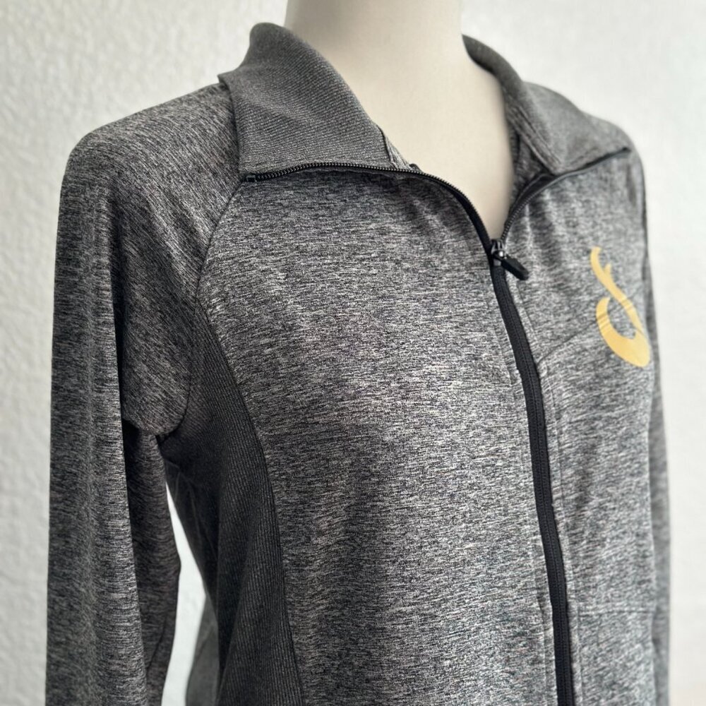 Champion Gray Full-Zip Athletic Jacket Size Large - Picture 3 of 6